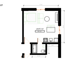 Incroyable appartement 2 1/2 Sherbrooke
 thumbnail 5